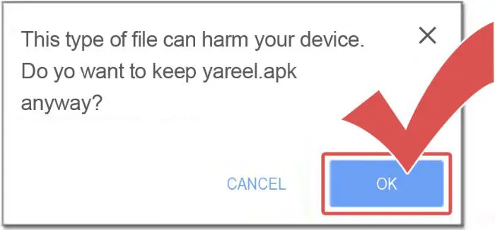 Yareel Install Apk