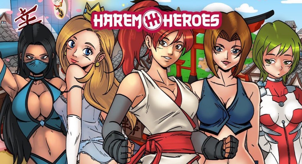 Harem Heroes — erotic porn flash game