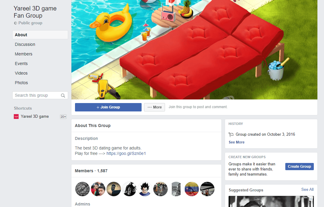 Fan Group Facebook