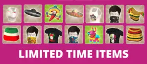 Limited time items
