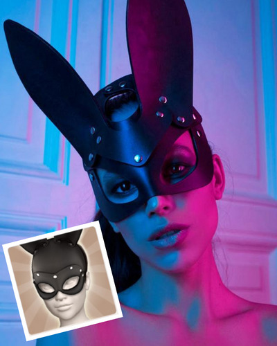 Bad bunny sexy mask